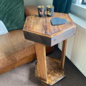 Pine side table