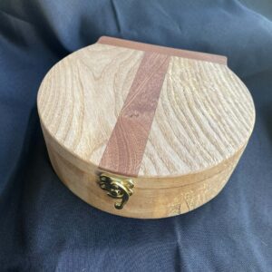 Spalted beech and Sapele box