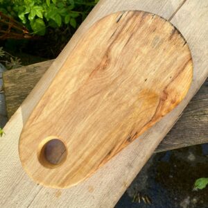 Spalted Sycamore Teardrop Cheese Board